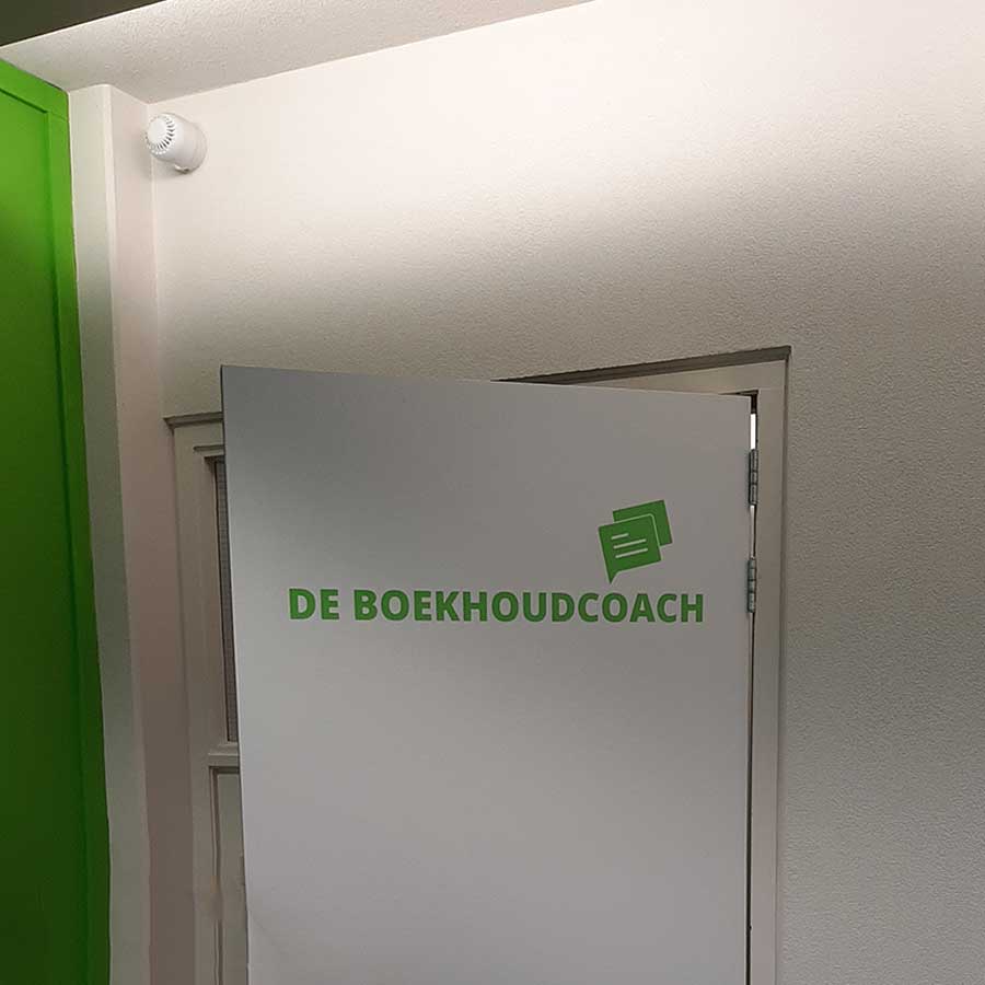 De Boekhoudcoach Belettering