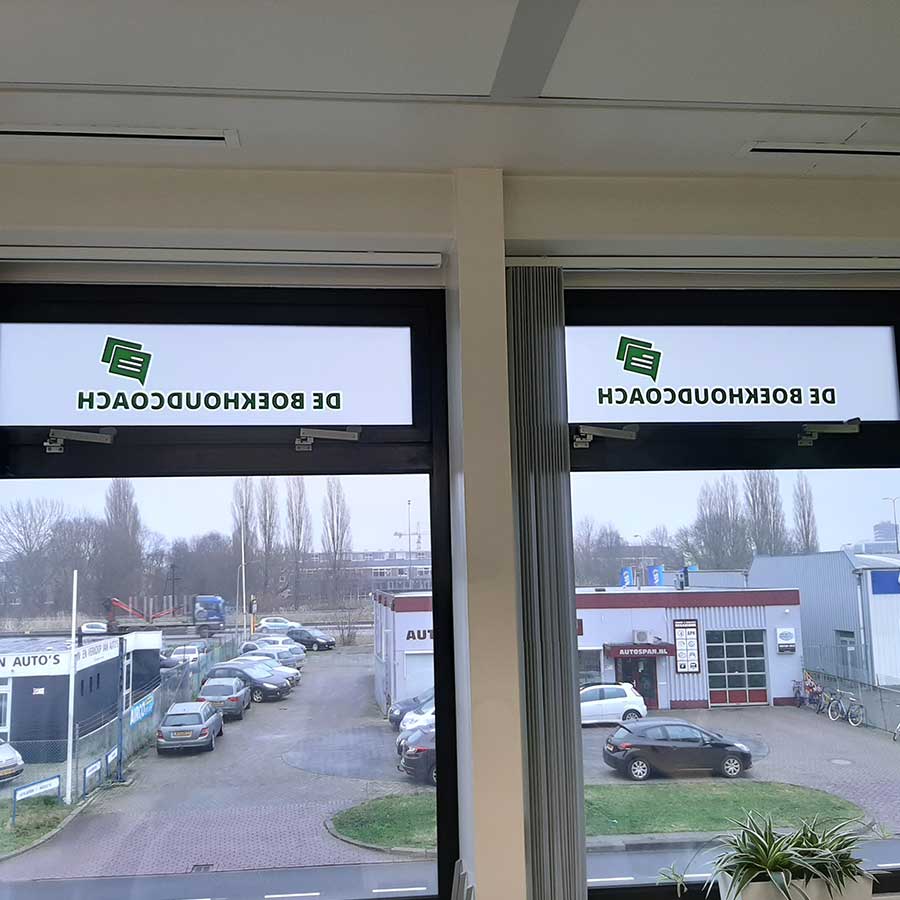 De Boekhoudcoach Belettering