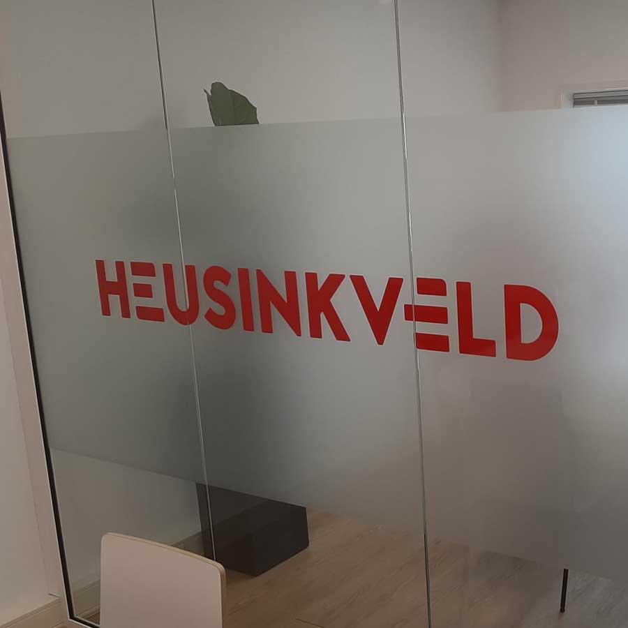 Heusinkveld Belettering Raamfolie