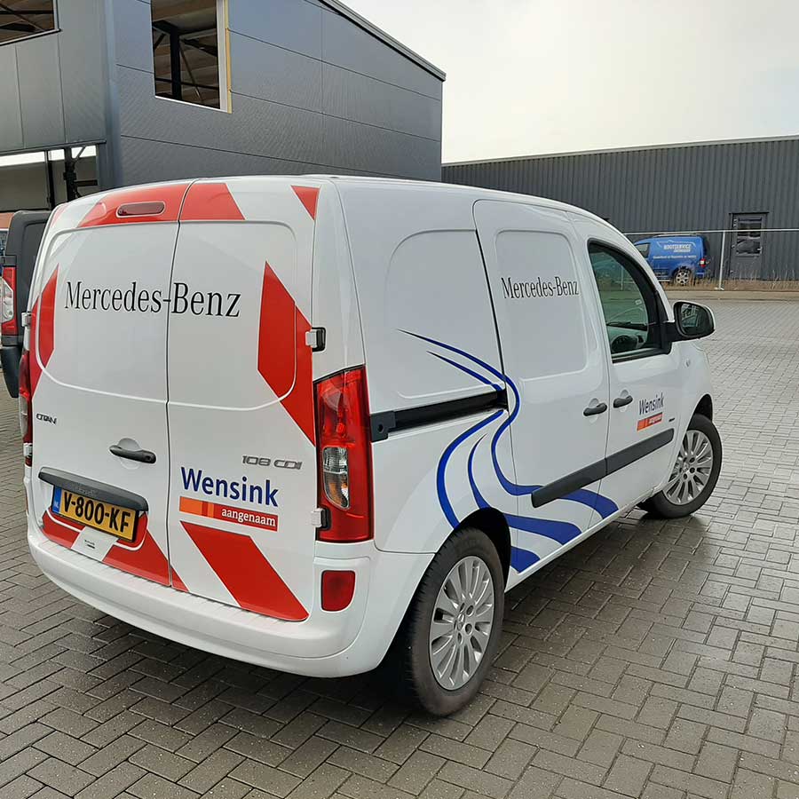 Mercedes Citan Belettering Wensink