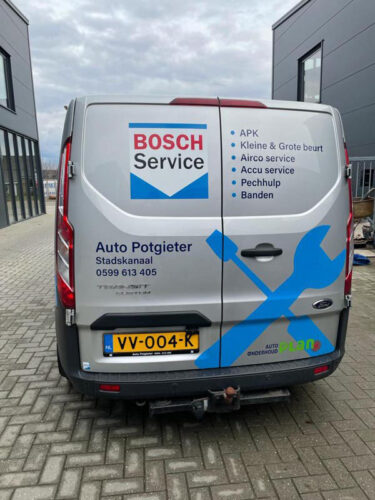 Potgieter bosch service auto bestickeren wrappen reclamebureau cign