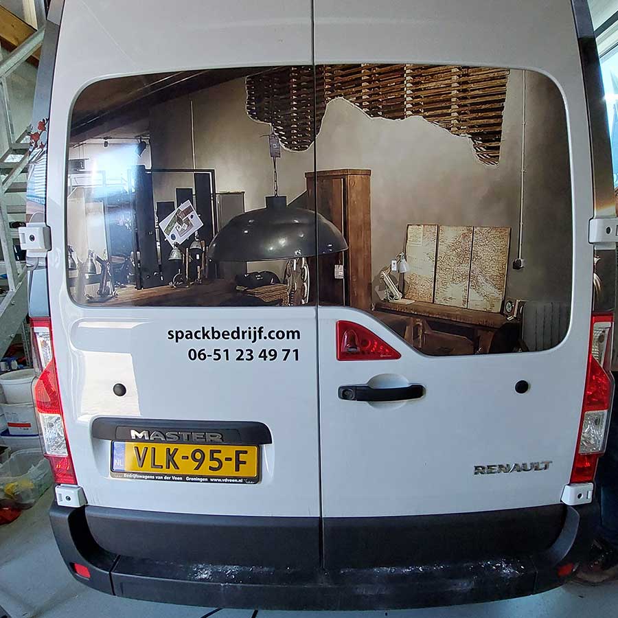 Renault Master Belettering T loug
