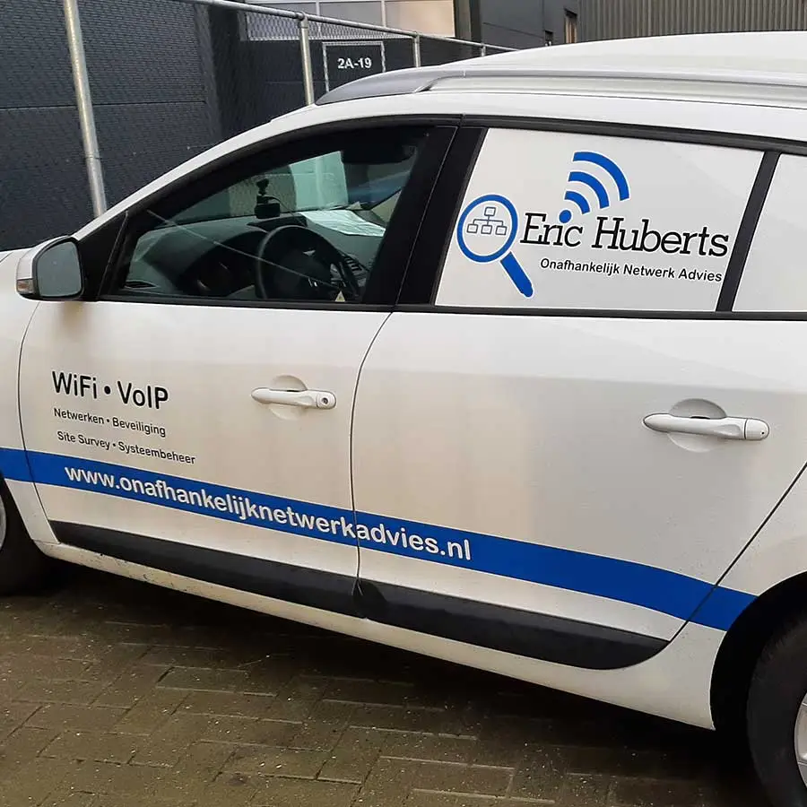 Renault Megane Belettering Eric Huberts