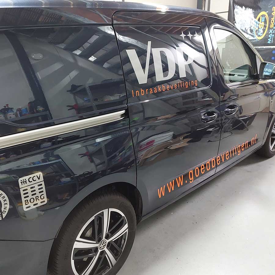 VW Caddy Belettering VDP