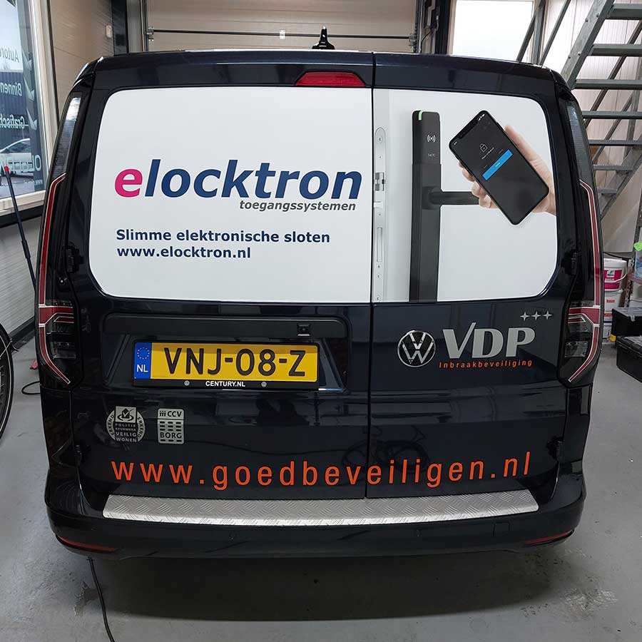 VW Caddy Belettering VDP