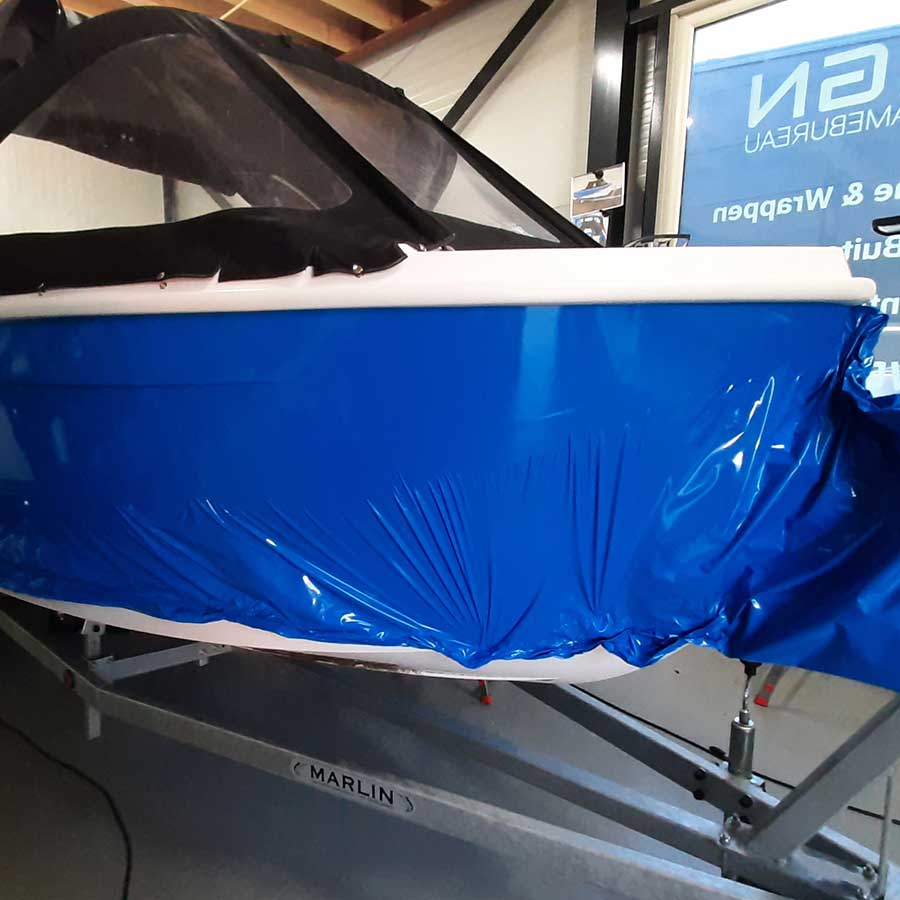 Boot wrap en belettering