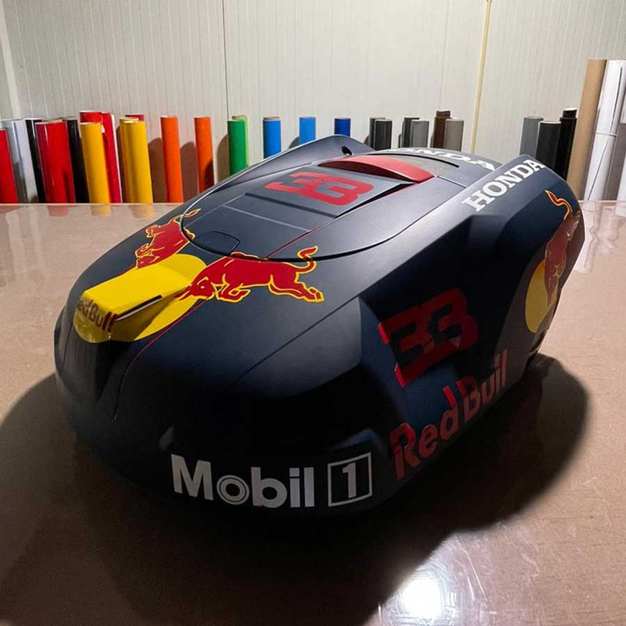 Max Verstappen Grasmaaier Wrap