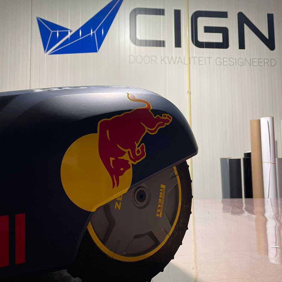 Max Verstappen Grasmaaier Wrap