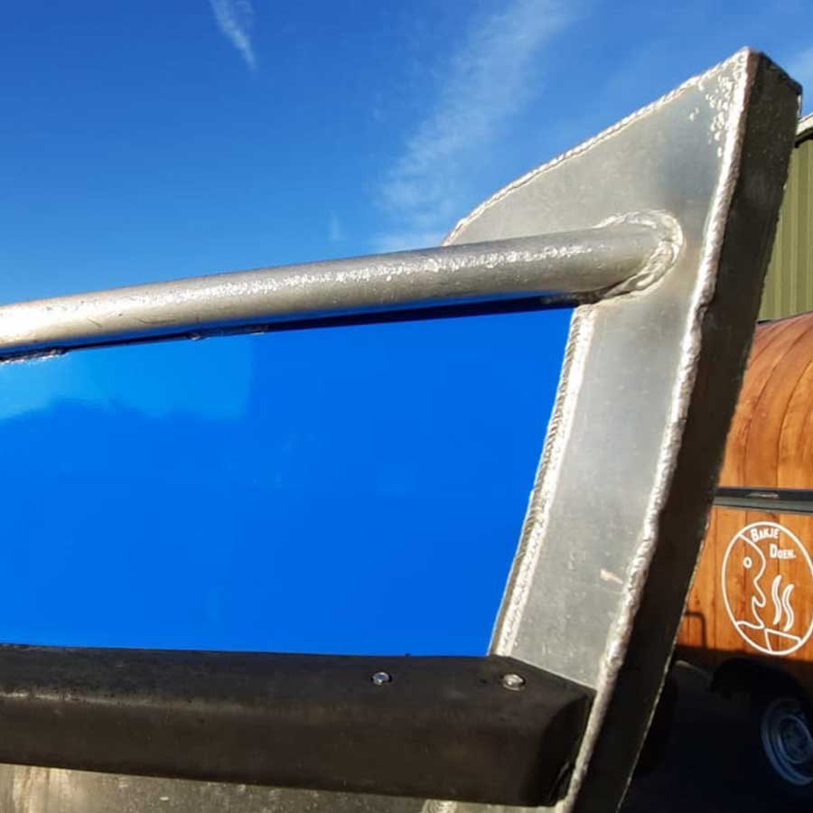 Sloep wrap blauw