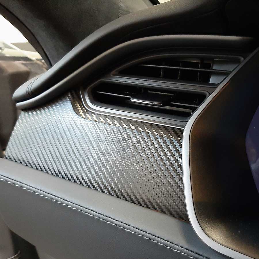 Tesla Model S Interieur Wrap