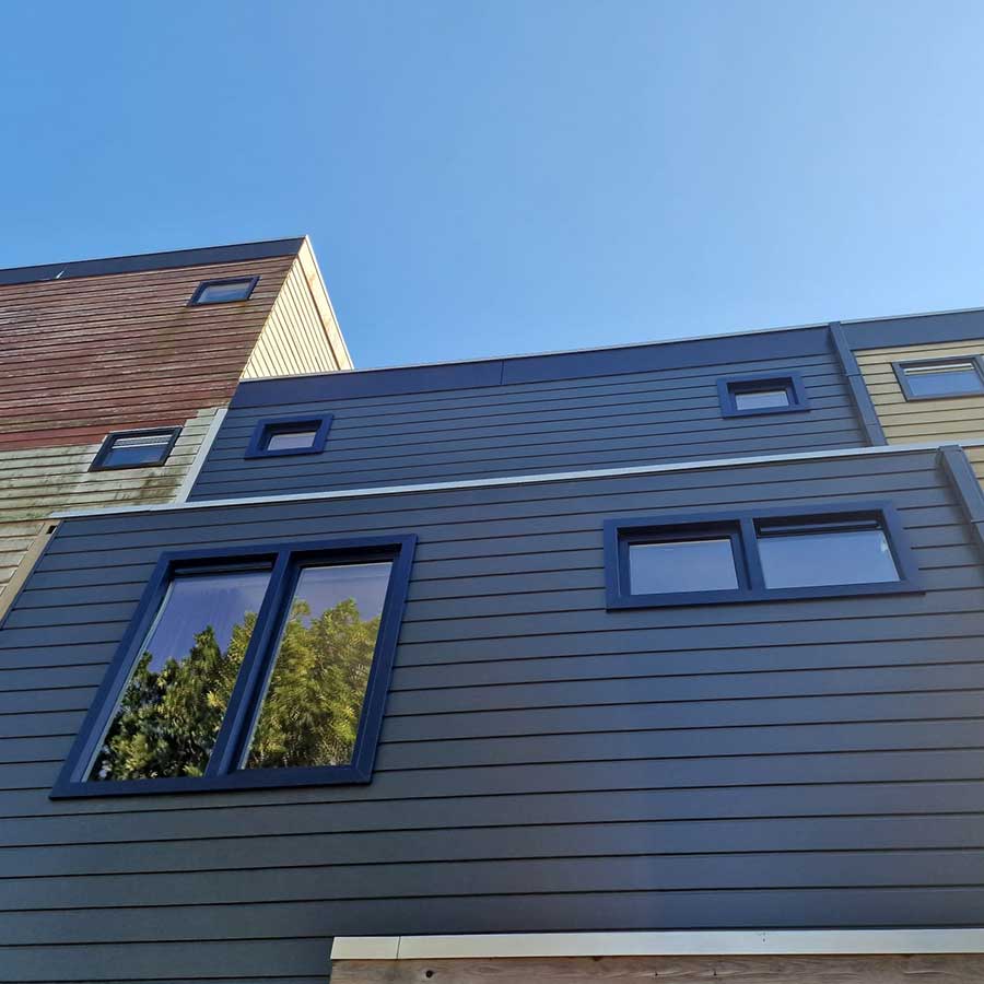 Kozijn wrap monumentenblauw