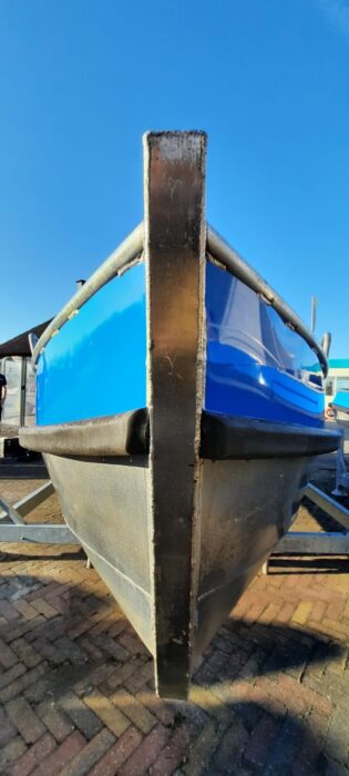 rvs sloep wrappen voorkant
