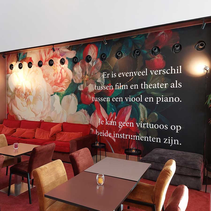 naadloos fotobehang bloemen de klinker