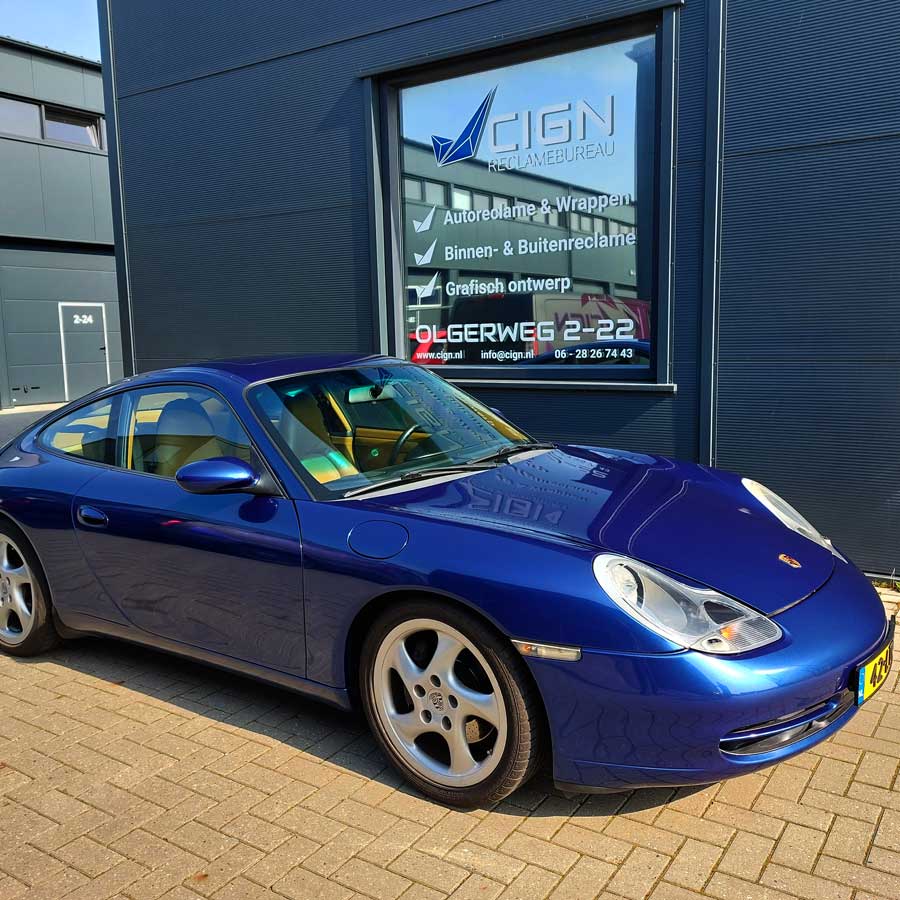 porsche wrappen