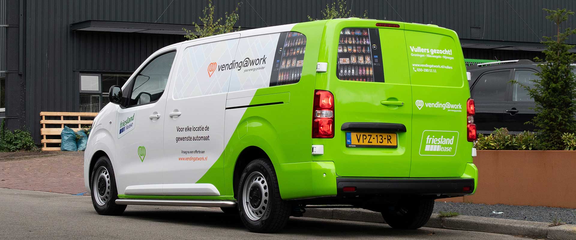 vending@work bus bestickeren bus wrappen