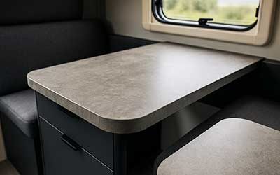 camper tafel wrappen interieurfolie