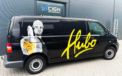 hubo vw transporter wrappen