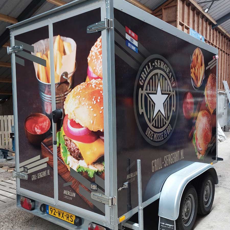 koelwagen aanhanger wrap cign