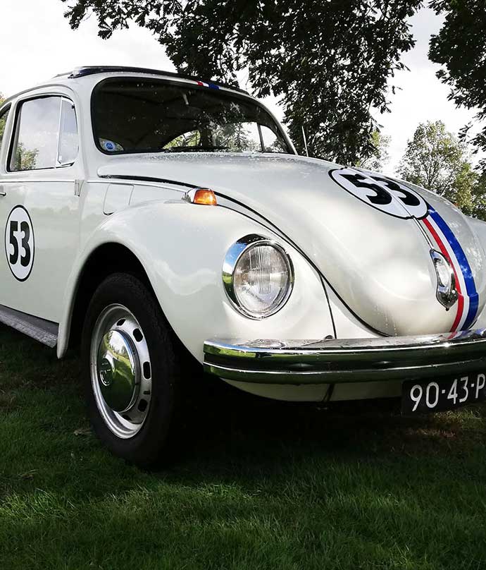vw beetle bestickeren herbie