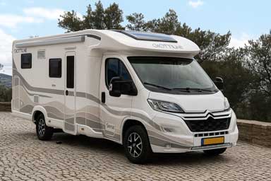 camper wrappen heuvels