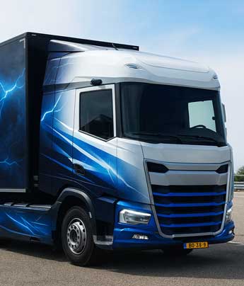 vrachtwagen belettering