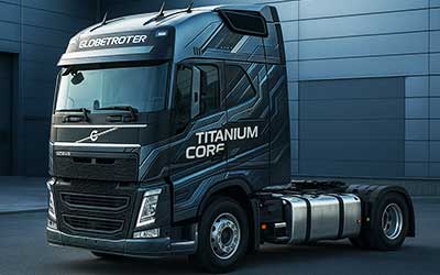 vrachtwagen bestickering titanium core