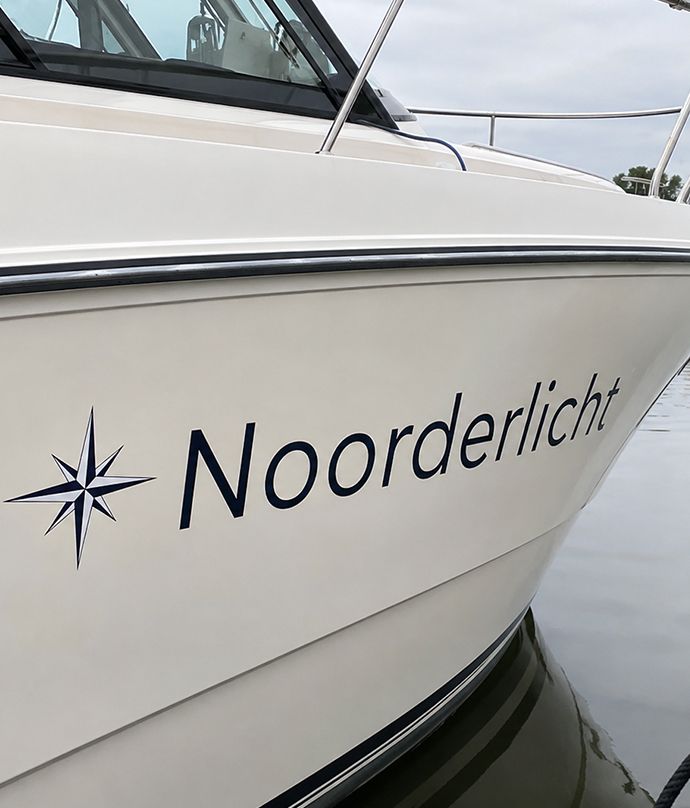 bootsticker noorderlicht